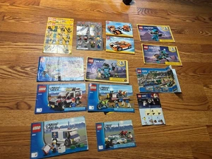 Lot Of Lego Instruction Manuals Lego City Lego Creator  - Picture 1 of 6
