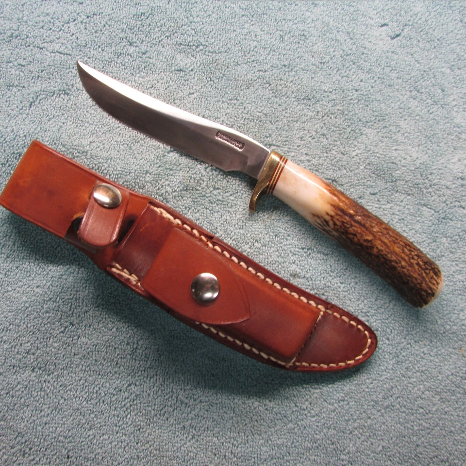 Randall Made Orlando, Fla.  Fixed Blade / 7-5  Stag Handle - Image 1 of 4
