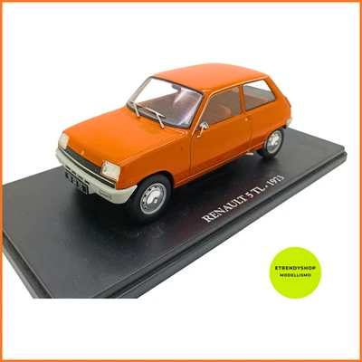 Modellino Auto Vintage Renault 5  1973 scala 1:24 Collezione Die Cast statico - Immagine 1 di 4