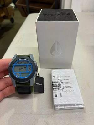 Reloj Nixon Baja Hombre en Excedente/Gris/Azul A489 1376-00 Foto 1 de 4