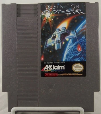 DESTINATION EARTHSTAR ~ Nintendo Game Cartridge NES Authentic, Tested & Working - Image 1 of 3