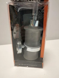 Smedbo HK369 Home Halter mit Seifenspender aus Glas, poliertes Chrom, 6,2 x 9,5 - Bild 1 von 2
