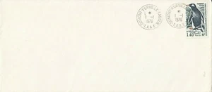 Stamp French Antarctic Territory 1976 Penguin on cover postmark first day issue - Picture 1 of 1