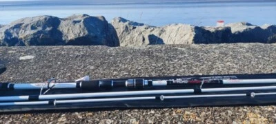 Nomura Kuro Revenge 3 Stück Köder Spin Angelrute 2,74 m/9 Fuß 7-28 g