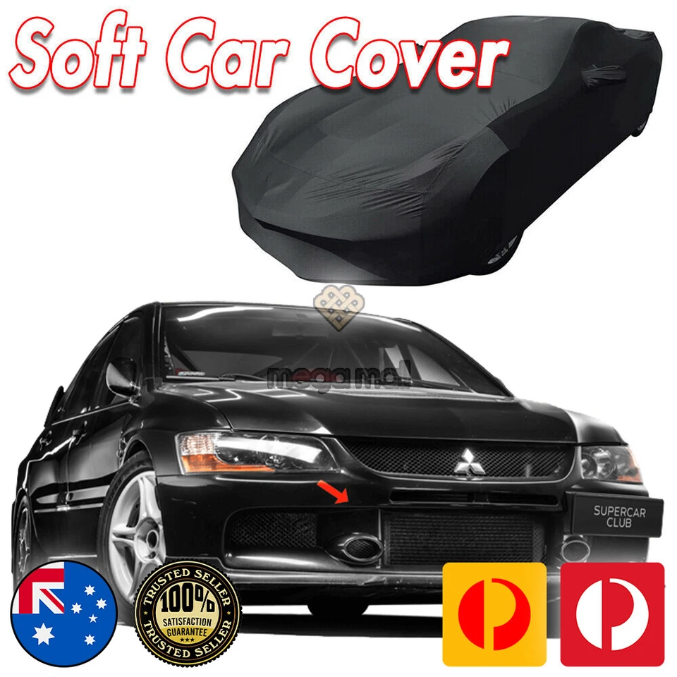 Cubierta de coche clásico para Mitsubishi LANCER EVO Evolution 3 5 6 7 8 9 X sin arañazos Foto 1 de 4