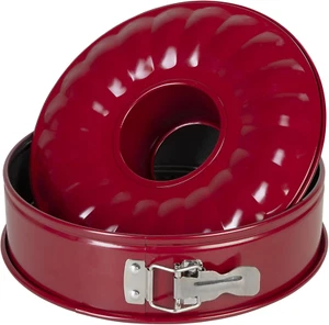 Wenco Springform 26 Cm, Kuchenform Mit Flach- Und Rohrboden, 2 Böden, Runde Back - Bild 1 von 12
