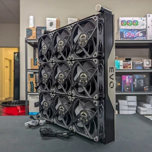 Aqua Computer Airplex EVO R2 1080mm External Radiator w/ Phanteks T30 - Picture 1 of 3