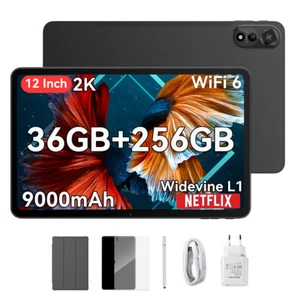 Blackview MEGA 2 WiFi Android 15 Tablet 12" 36GB+256GB 9000mAh WiFi 6 Gemini AI - Picture 1 of 12