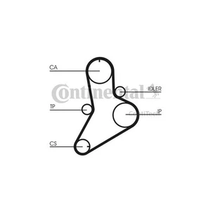 CONTITECH 574 LAH 118 Timing Belt CT622 - Bild 1 von 1