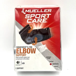 Mueller Ellenbogenbandage Large Omniforce E-700 Sportmedizin für rechten oder linken Arm - Bild 1 von 4