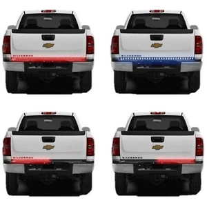 60" Red & White LED Tailgate Tail Lights Back-Up Light Bar Strip Pick-Up Truck - Picture 1 of 7