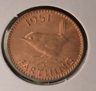 1951 Great Britain Farthing - Unc - Inv# X-984