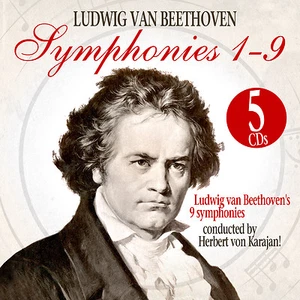CD Beethoven Symphonies 1 bis 9 von Herbert Von Karajan 5CD Box - Bild 1 von 1