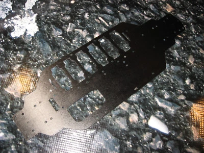 RC HPI Racing Pro 4 Black Glass Testing Main Chassis (1) Used - Image 1 of 2