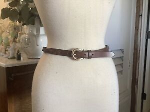 Ann Taylor Brown Braided Belt Size Small