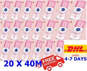 20X Nivea Deodorant Roll-On Whitening Deep Serum White & Firm Sakura Female 40ml - Picture 1 of 10