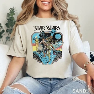Camisa Retro Disney Star Wars, Camiseta Vintage Star Wars, 202639 - Imagen 1 de 23