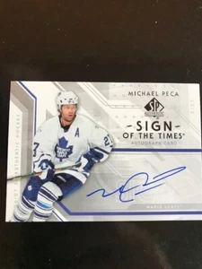 2006-07 SP Authentic Sign of the Times Michael Peca ST-PE - Picture 1 of 2