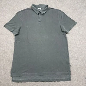 James Perse Polo Shirt Mens 3 Short Sleeve Collared Lightweight Preppy Adults - Picture 1 of 9
