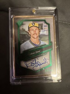 Robin Yount Topps On Card Auto 2/15