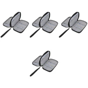 4 Pack Datenkabel -Kopfhörerspeicherbeutel Reisen Kabelorganisator - Afbeelding 1 van 12