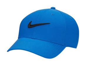 New Nike Performance Club Cap Royal Blue Adjustable Hat Men's M/L - Picture 1 of 1