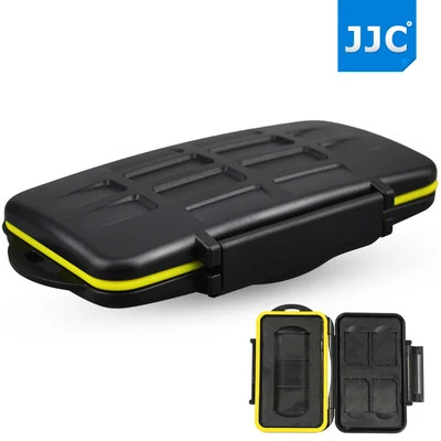JJC Water-resistant Hard Storage Memory Card Case For 4 SD Cards & 1 SXS Card - Image 1 of 4
