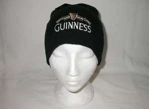 Guinness Guiness Black Beanie Cap Knit Hat Toque G6132 - Picture 1 of 5