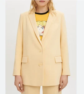 Maje Women's Blazer Jacket Size 36 FR / S Single-Breasted MFPVE00344 - Picture 1 of 11