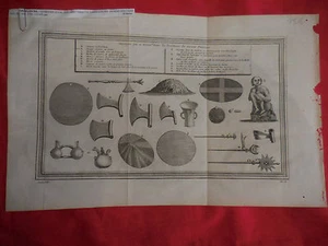 ANONYME -Ouvrages qui se trouvent dans les tombeaux des anciens péruviens - Picture 1 of 1