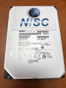 HGST - HDD 8To SATA 7.2K 3,5" Entreprise 0F25734 / HUH728080ALE604 - Photo 1/1