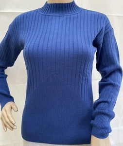 Ladies Jumper RICK CARDONA Blue Size 8 BNWT - Picture 1 of 8