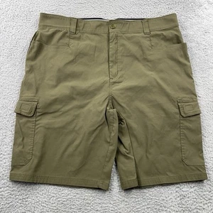 Orvis Cargo Shorts Mens 40 Green Stretch Performance Outdoors Hiking Fishing - Picture 1 of 8