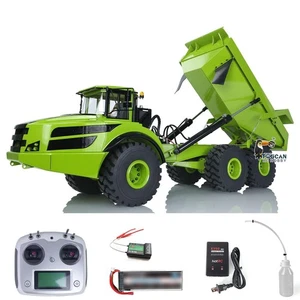 1/14 RTR Assembled Hydraulic Lifting RC Articulated Truck Dumper Tipper 6*6 A40G - Picture 1 of 20