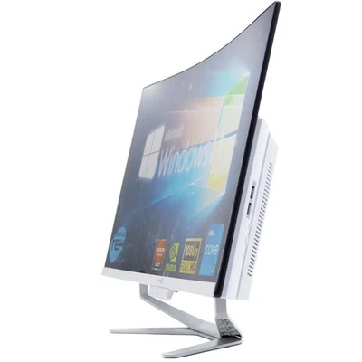 All In One 27" FHD Curved I7 6Th Gen Ram 16Gb Ssd 960Gb Gpu RX550 Win11 Desktop - Image 1 of 4