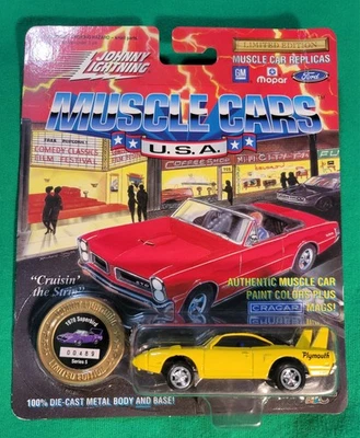 Johnny Lightning 1970 年普利茅斯超级鸟压铸汽车肌肉车美国 #00489 — 第 1/4 张图片