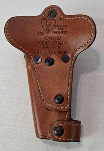 Sarfailand Speed Draw Competition Leather Holster A90 008 COLT COMP 5 5/8" 6 1/4 - Picture 1 of 11