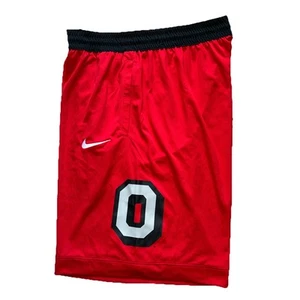 Nike Ohio State Buckeyes DRI-Fit Pantalones Cortos Sueltos Bolsillos con Cremallera Para Hombre’s 2XL Rojo - Imagen 1 de 7