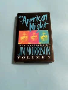 The American Night The Writings of Jim Morrison Vol 2 HC 1st Ed 1990 w/D Jacket - Picture 1 of 7
