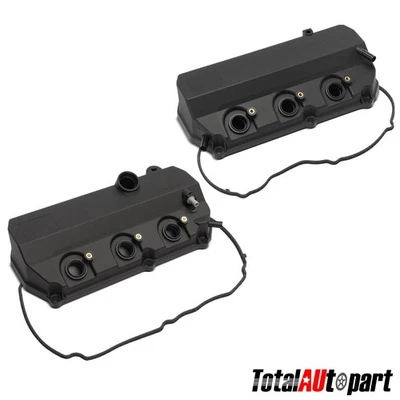 2xLeft & Right Engine Valve Cover w/ Gasket for Mitsubishi Outlander 2007-2009 - Image 1 of 4