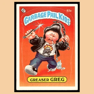 Greaser Greg #62A 1985 Topps Magic Card EX - Bild 1 von 4