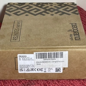 Mikrotik Smart Switch RB260GS 5x Gigabit Ethernet - Bild 1 von 3