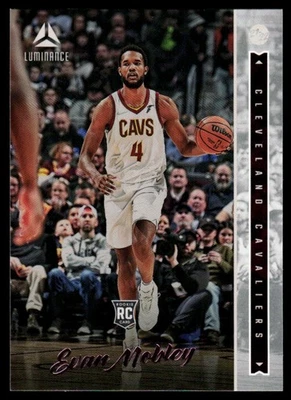 EVAN MOBLEY RC 2021-22 PANINI CHRONICLES PINK LUMINANCE #252 PARALLEL USC - Image 1 of 2
