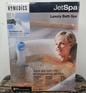 NUEVO Homedics JET-1 JetSpa Lujo Baño Jet Spa Doble Chorros Bañera de hidromasaje - Caja abierta - Imagen 1 de 8