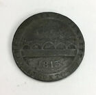 Antique 1813 Stockon Copper One Penny Token