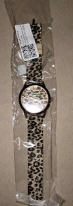 Geneva ladies Fashion leopard print jelly silicone watch - Picture 1 of 8