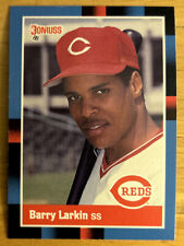 Carte de baseball 1989 Donruss Barry Larkin #492 Reds haute qualité neuve comme neuve o/c