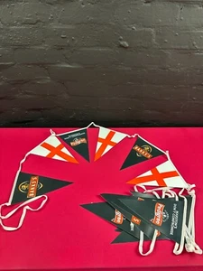Marston's Brewery England Flag Bunting 17.5ft 18 Flags Triangle Banner St George - Picture 1 of 10