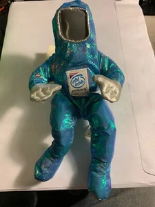 1997 Intel bunny people Blue w/ silver accents 8in doll - Picture 1 of 3