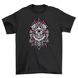 Camiseta Gothic_62 Illuminati Eye - ¡Divertida y Misteriosa! Diseño unisex, perfecto para - Imagen 1 de 46